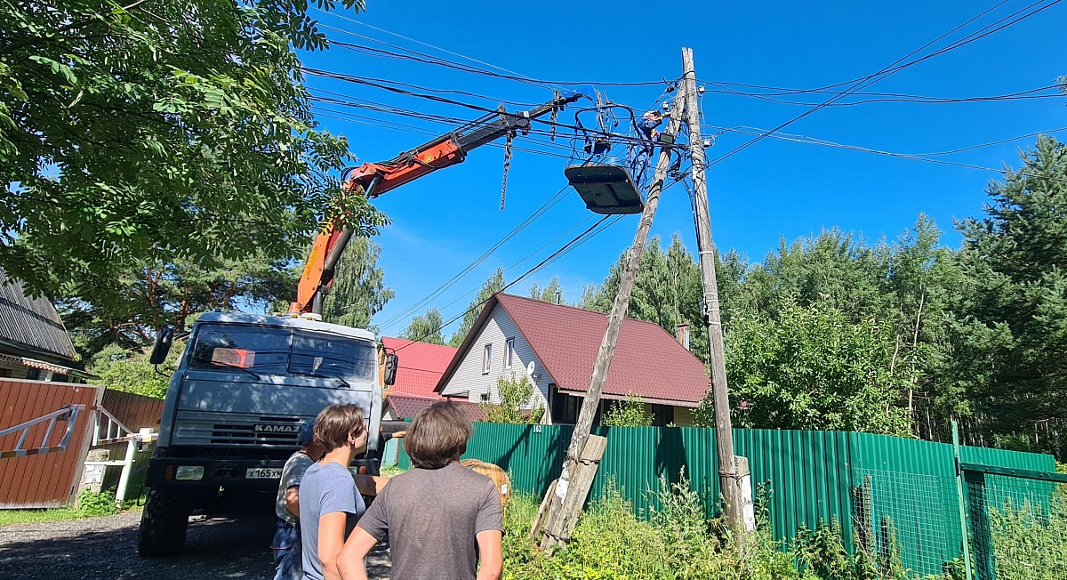 Подключение земельного участка со строением мощностью